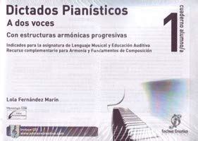 Amazon DICTADOS PIANISTICOS A DOS VOCES CUADERNO 1 9788415188285