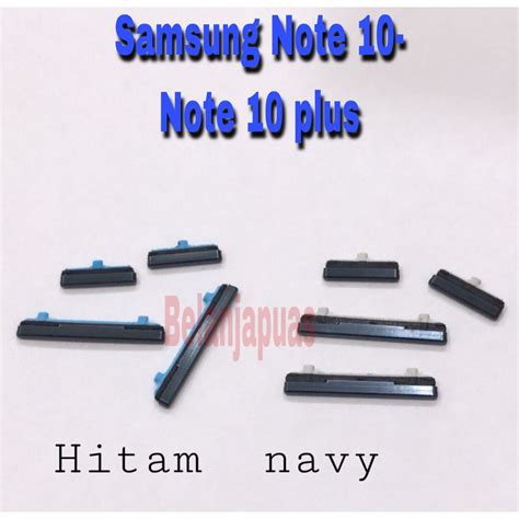 Jual Tombol Luar Power On Off Volume Luar Samsung Note 10 Note 10 Plus Shopee Indonesia