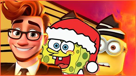 Despicable Me And Spongebob Christmas Coffin Dance Mashup Ozyrys