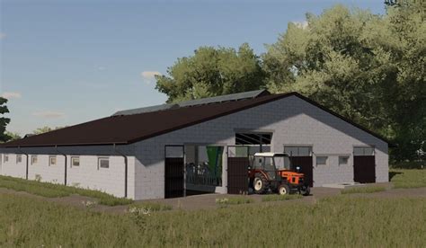 FS22 Uncle s Cow Barn v 1 0 0 1 Placeable Objects Mod für Farming