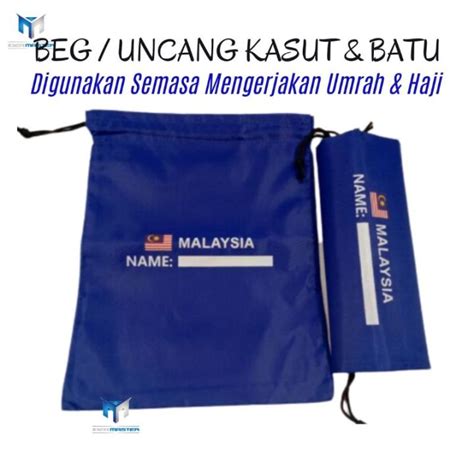 Uncang Kasut Selipar And Batu Ketika Mengerjakan Umrah Atau Haji Lazada