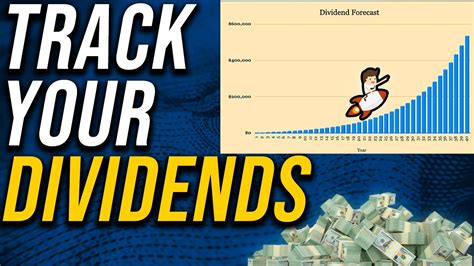 How To Track Your Dividend Portfolio Dividend Tracker Walkthrough