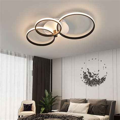 Plafonnier Moderne Avec Anneaux Led Vexler Lumeers