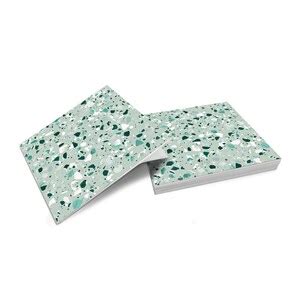 Funlife Sage Green Terrazzo Backsplash Tile Decals Peel And Stick