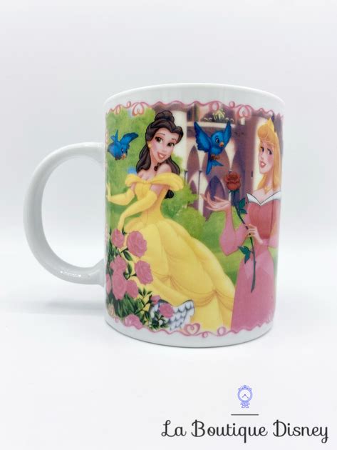 Tasse Princesses Stor Disney Mug Aurore Belle Cendrillon Blanche Neige