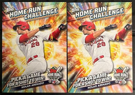 Topps Home Run Challenge Cards St Louis Cardinals Nolan