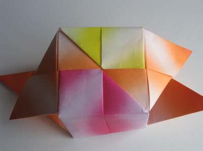 Easy Modular Origami Cube Folding Instructions - How to fold an Easy ...