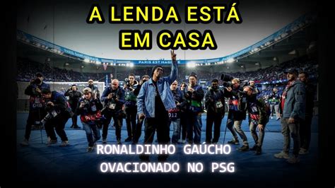 Música a Ronaldinho Gaúcho que levou torcedores à loucura em PSG x