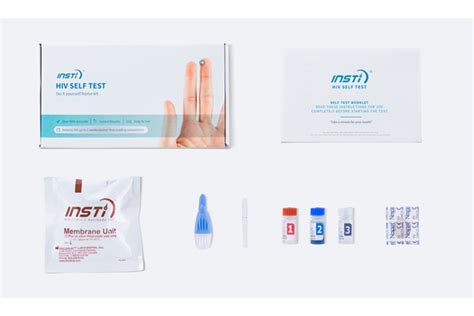 Insti Instant HIV Test With Rapid Results Self Testing