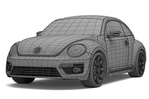 Volkswagen Beetle 3d Model Cgtrader