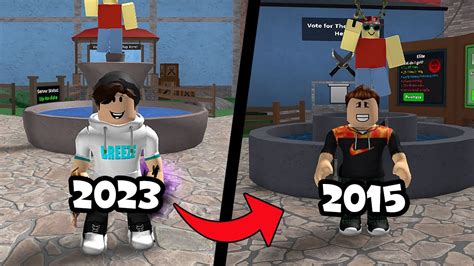 Playing Old Mm2 In 2023 Roblox Murder Mystery 2 Youtube