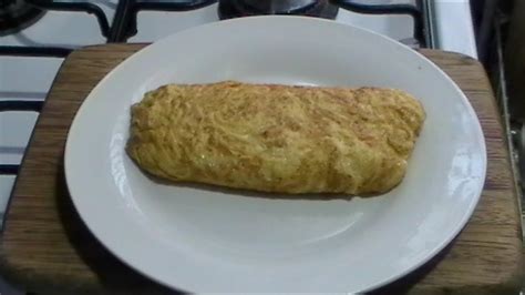 Omelet De Huevo Escuela De Cocina Como Hacer Omelet De Jamon Y