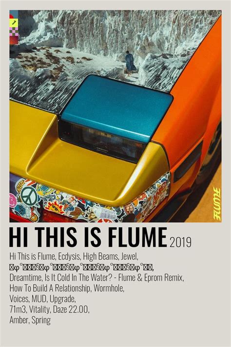 Hi This Is Flume Flume Poster