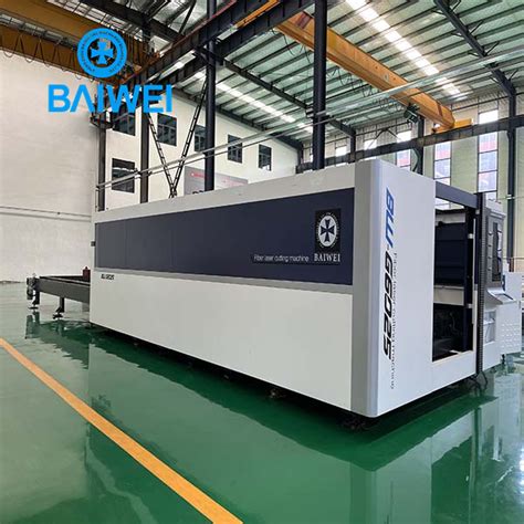 Good Performance Safety Fiber Laser Cutting Machine Baiwei Fiber Laser