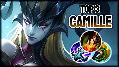 Wild Rift Camille Top 3 Camille Gameplay Challenger Ranked Youtube