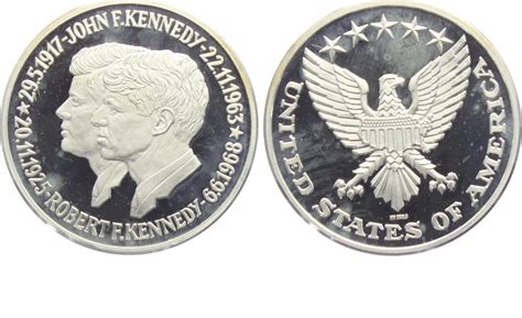 Usa Medaille John F Und Robert F Kennedy Proof Ma Shops