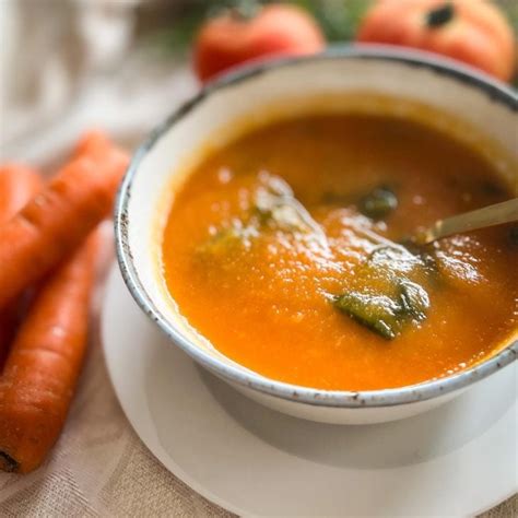 Sopa De Cenoura Receiteria