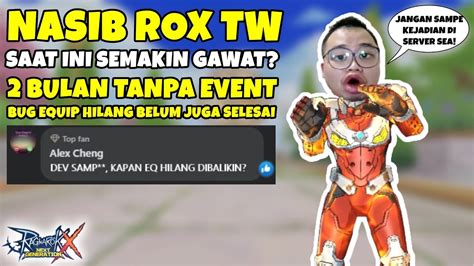 Bulan Tanpa Event Bug Equip Hilang Gak Selesai Rox Tw Makin Gawat