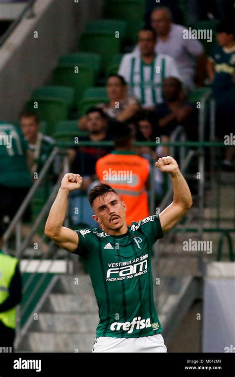 SÃO PAULO SP 18 01 2018 PALMEIRAS X SANTO ANDRÉ Celebration of