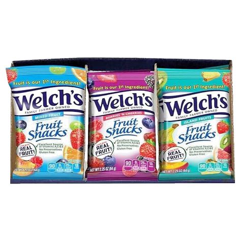 Welch S Snacks Bulk Variety Pack With Mixed Fruit Superfruit Mix Island 16pk Ebay