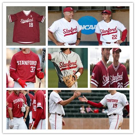 2021 Ncaa 2020 Stanford Cardinal Baseball Jersey Max Meier Nicolas