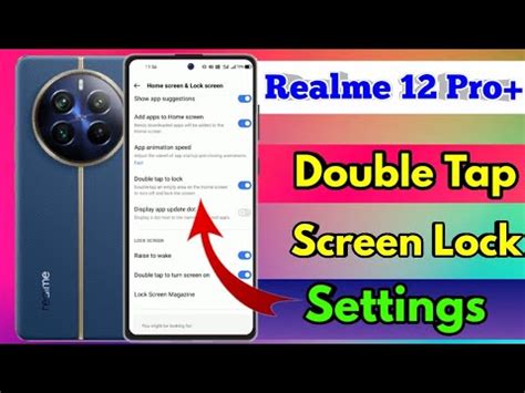 How To Double Tap To Screen Lock In Realme Pro Plus Realme Pro