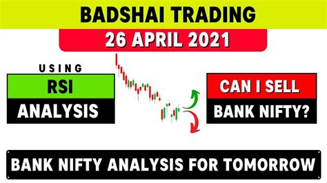 Bank Nifty Tomorrow Prediction Analysis For 26 April How To Trade