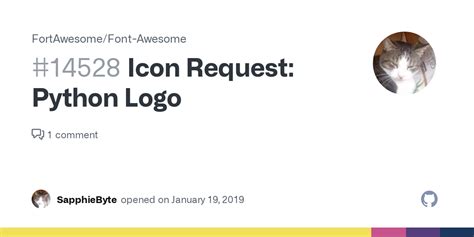 Icon Request Python Logo · Issue 14528 · Fortawesomefont Awesome