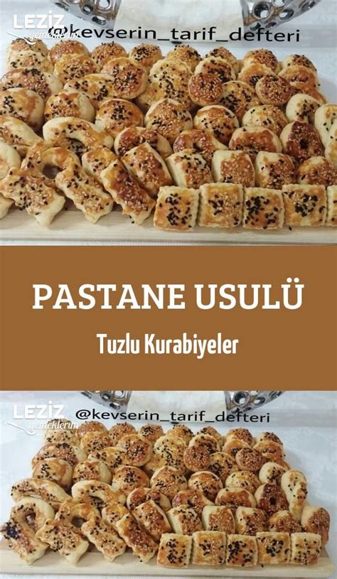 Pastane Usul Tuzlu Kurabiyeler Leziz Yemeklerim Yemek Tarifi