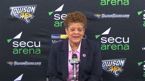 Full Press Conference Following Towson Womens Basketball Win Over Uncw