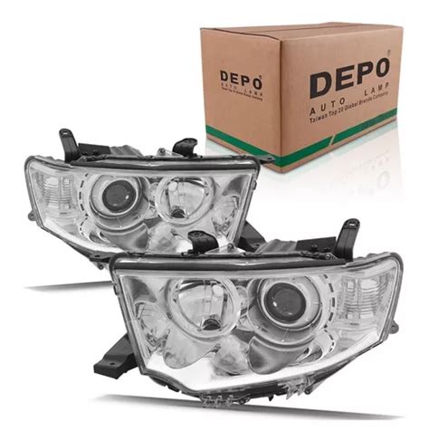 Farol Pajero Dakar 2009 2010 2011 2012 13 Foco Duplo Cromado Frete grátis