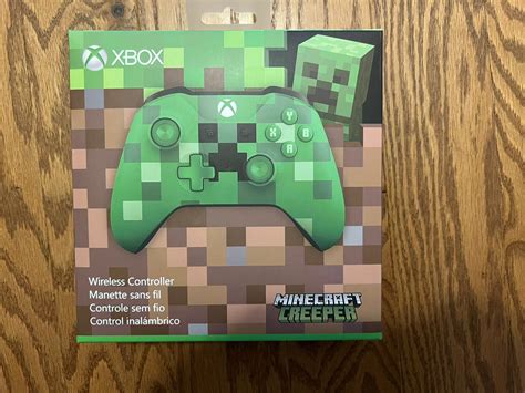 Microsoft Xbox Wireless Controller Minecraft Creeper Town