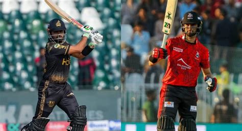 Psl Babar Azam Shaheen Afridi Dominate Batting Stats