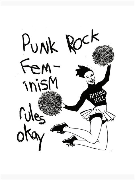 Bikini Kill Feels Blind Poster For Sale By Siderseyls Redbubble