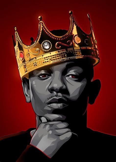 Kendrick Lamar Poster Picture Metal Print Paint By Nins Studio Art