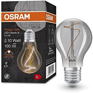 Osram Lamps Vintage Led Lampe Gold T Nung W Lm Tropfenlampe