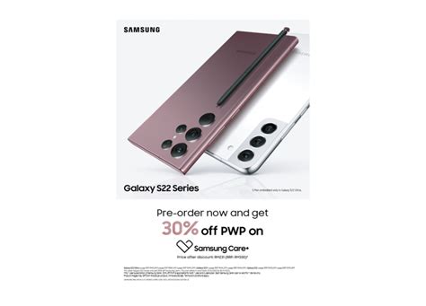 Pre Order Galaxy S Series Now To Receive Premium Rewards Total Care