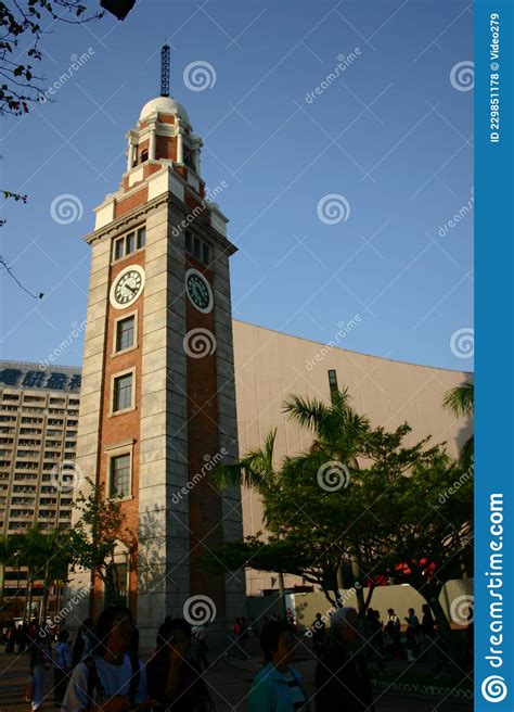 The Clock Tower In Tsim Sha Tsui Kowloon Hong Kong Nov