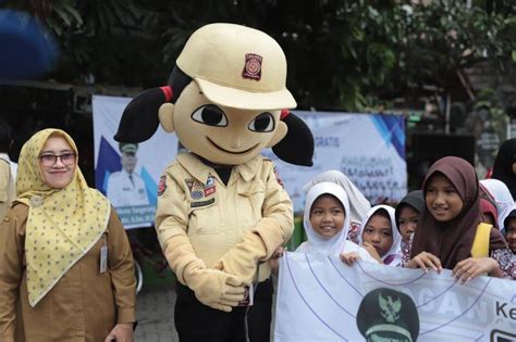 Upaya Edukasi Mitigasi Kebencanaan Tagana Kota Tangerang Masuk Sekolah