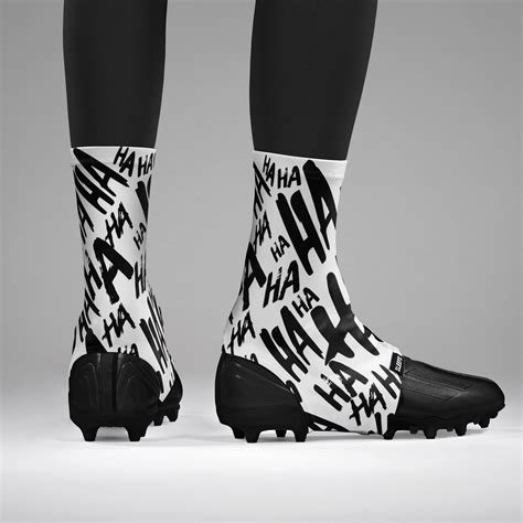 Ha Ha Ha V2 White Spats Cleat Covers Sleefs