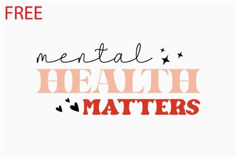 Retro Mental Health Matters Svg Free Graphic By Svg Box · Creative Fabrica