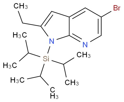 5 Bromo 2 Ethyl 1 Triisopropylsilyl 1H Pyrrolo 2 3 B Pyridine 1246088