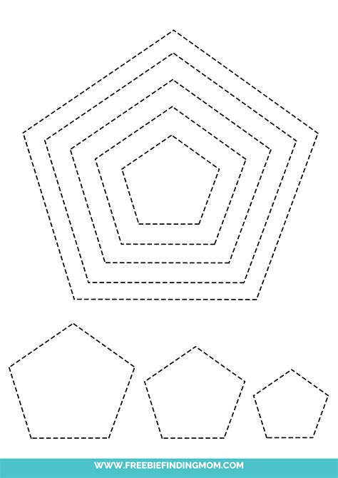 Free Printable Pentagon Shape