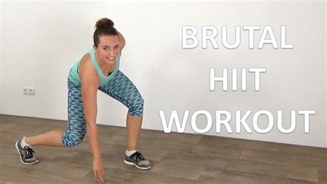 20 Minute Brutal HIIT Workout Fat Loss Increasing Advanced Cardio