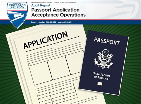 Usps Oig Report Passport Application Acceptance Operations 21st Century Postal Worker