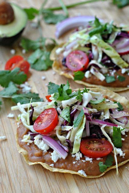 Superfast Bean Tostadas With Cabbage Slaw Weekly Menu Prevention Rd