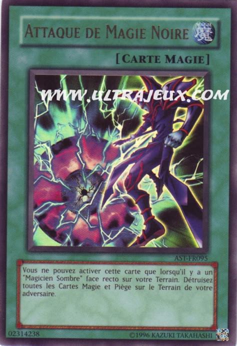 Attaque De Magie Noire Ast Fr Carte Yu Gi Oh Cartes L Unit