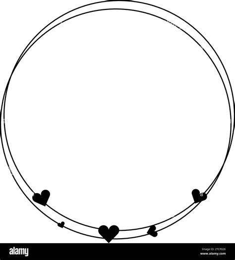 Circle With Stars Start Round The Circle Vector Logo Design Logo With