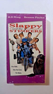 Slappy and the Stinkers (1997) VHS family B.D. Wong Bronson Pinchot sea