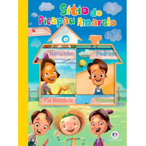 Sitio Do Picapáu Amarelo Livro - Livro Sítio do Picapau Amarelo - Ciranda Cultural